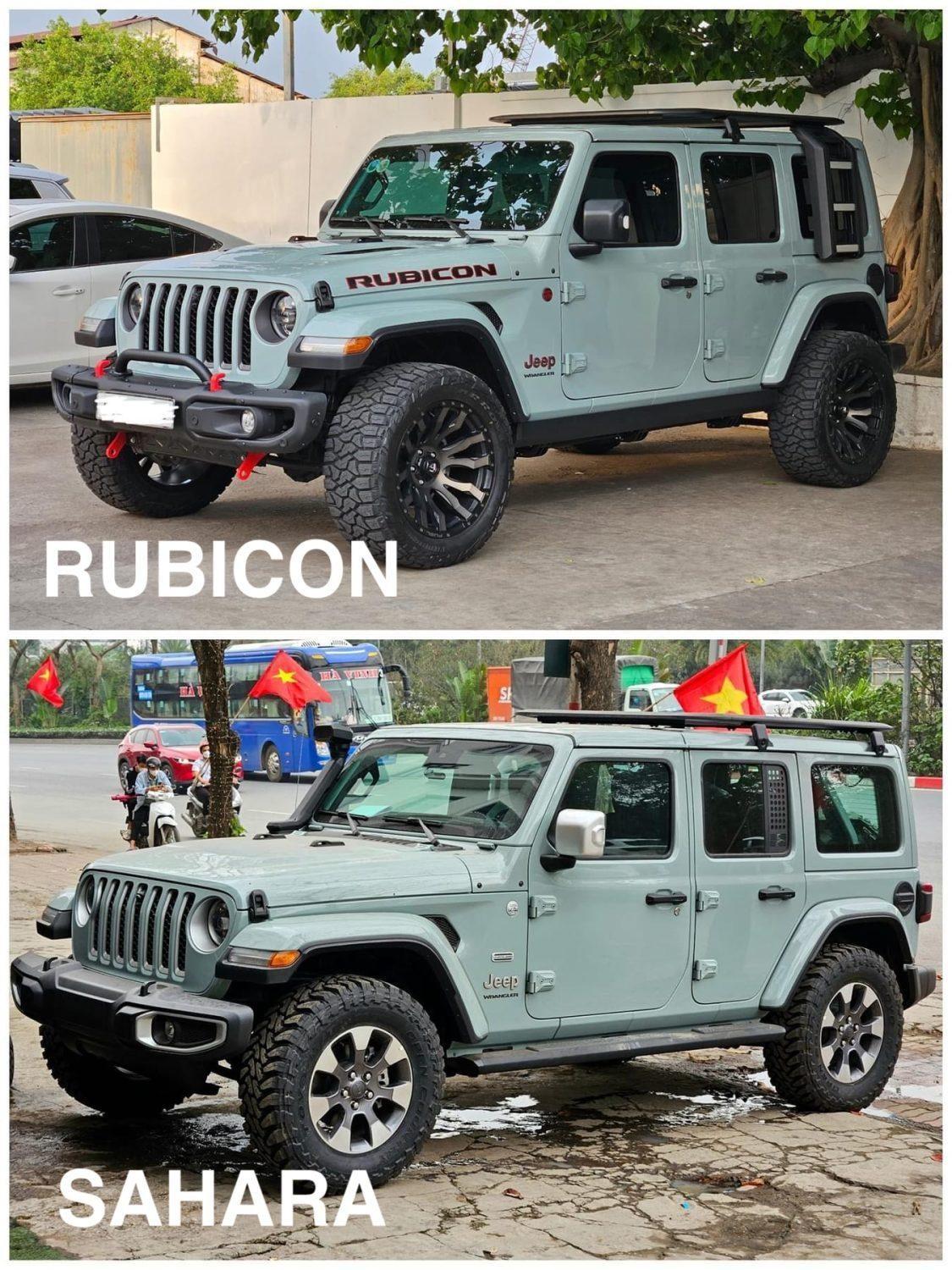 SO SÁNH 2 BẢN RUBICON & SAHARA OVERLAND CÓ GÌ KHÁC BIỆT 1