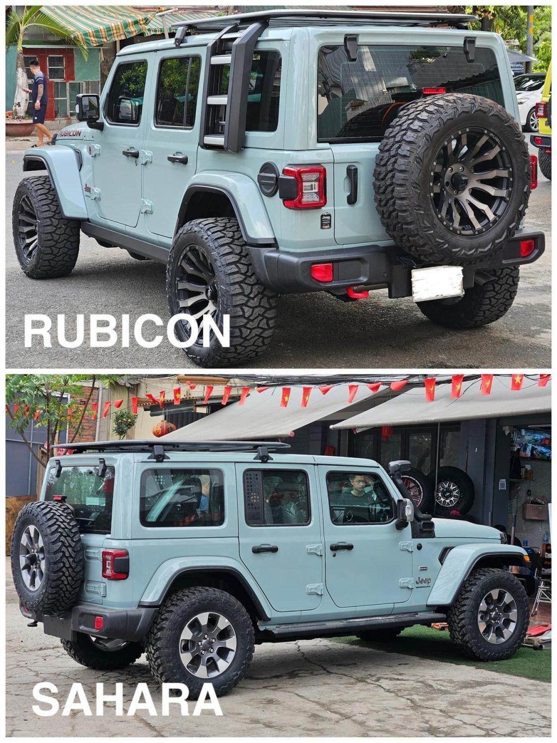 SO SÁNH 2 BẢN RUBICON & SAHARA OVERLAND CÓ GÌ KHÁC BIỆT 2